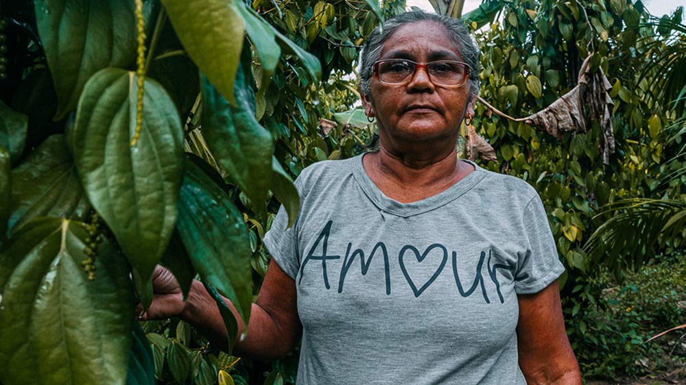 A farmer in Brazil.